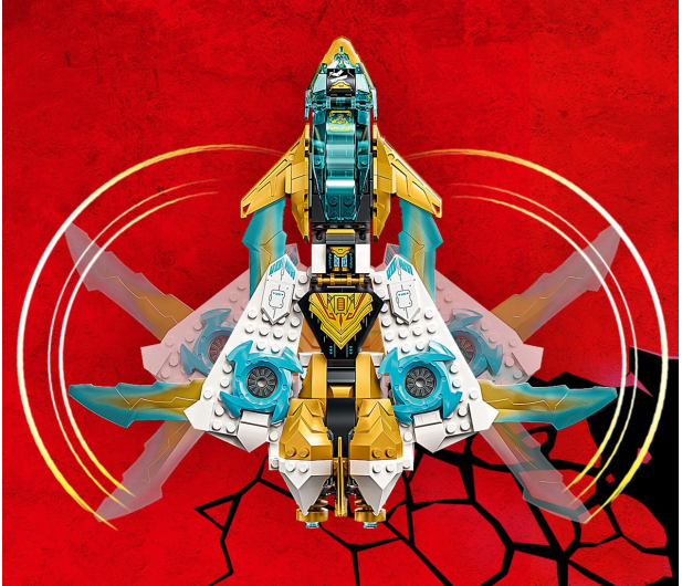LEGO Ninjago® 71770 Złoty smoczy odrzutowiec Zane’a - 1040612 - zdjęcie 5